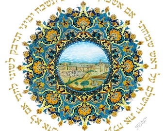 If I forget thee, O Jerusalem