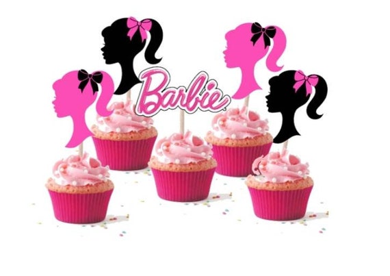 barbie cupcake