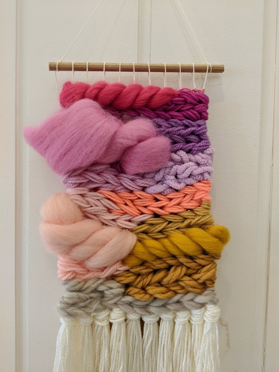 Molly Weaving Woven Wall Hanging Weaving Wall Hanging Wall Etsy