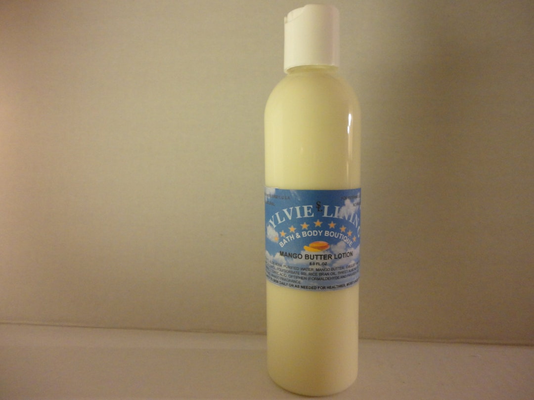 Mango Butter Lotion / Vegan Body Lotion Etsy