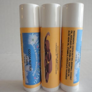 COCOA BUTTER Lippenbalsam / cremige Kakaobutter Lippenbalsam / Feuchtigkeitslippenbalsam