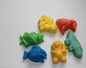 Kids Animal Shaped Soaps / Gift And Party Favors Glycerin Soaps / Kids Fun Soaps
