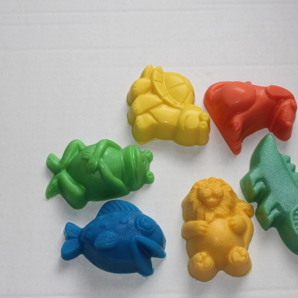 Kids Animal Shaped Soaps / Gift And Party Favors Glycerin Soaps / Kids Fun Soaps