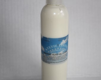 Loción ORGÁNICA de Aceite de Oliva Virgen Extra y Vitamina E / Loción Vegana Orgánica