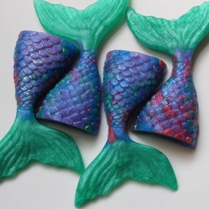 Mermaid Tails Party Favors / Ocean Themed Soaps /  Beach Soap