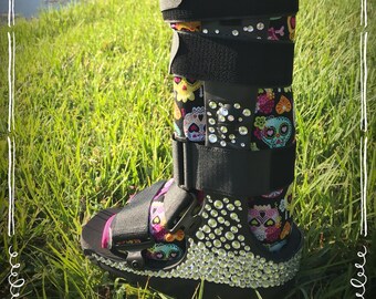 Bedazzled Boot Etsy