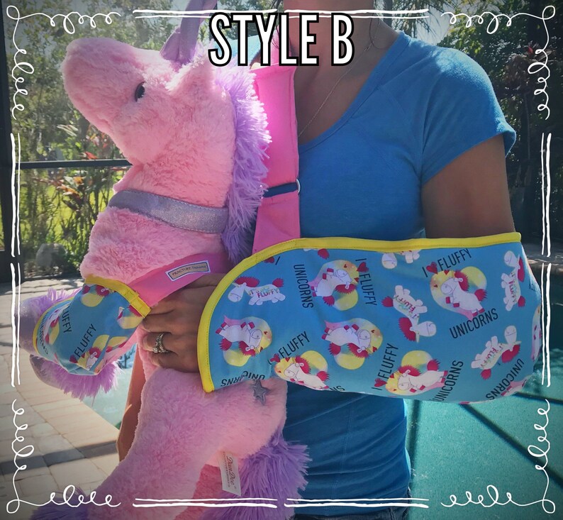 Unicorn Arm Sling Child Arm Sling Adult Arm Sling Etsy