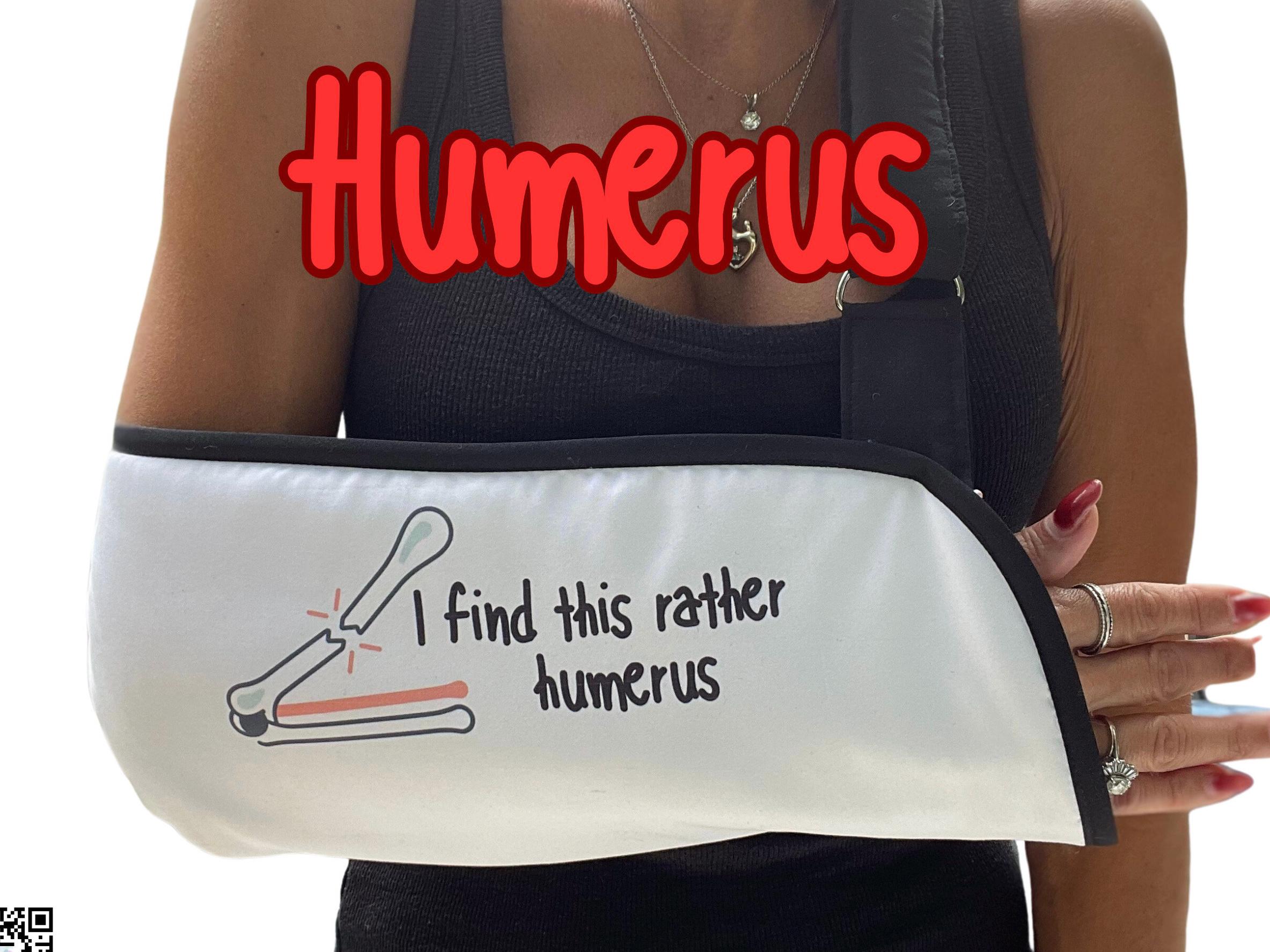 Arm Sling | I Find This Humerus Arm Sling - Funny Padded Arm Support ...