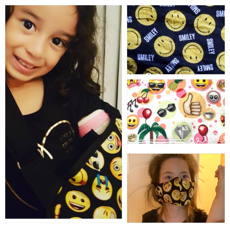 Emoji Smiley Arm Sling child arm sling adult arm sling Etsy