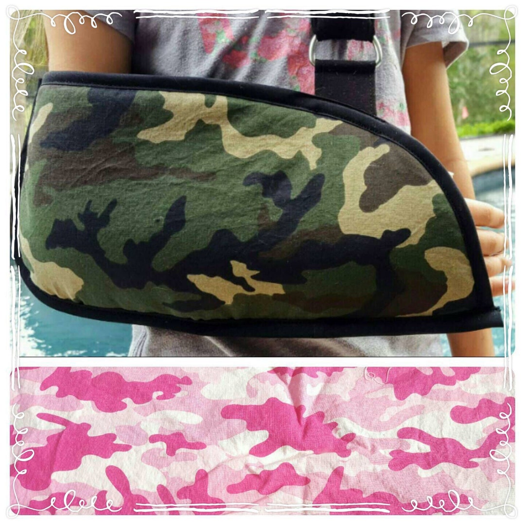 Camo Arm Sling Child Arm Sling Adult Arm Sling Youth Arm Sling Etsy