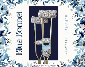Blue Bonnet Crutch Covers