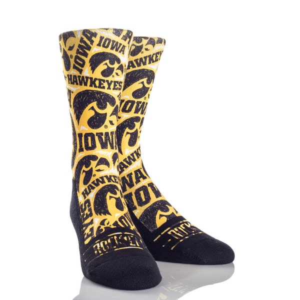 Iowa Hawkeye Socks