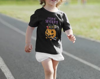 Feline Spooky Toddler Tee