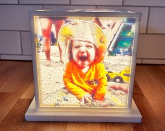 Memory Cube Lithophane
