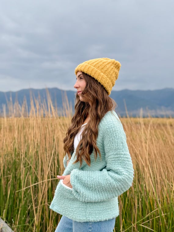 Daisy Daydream Cardigan and Bonus Beanie PDF DIGIAL DOWNLOAD