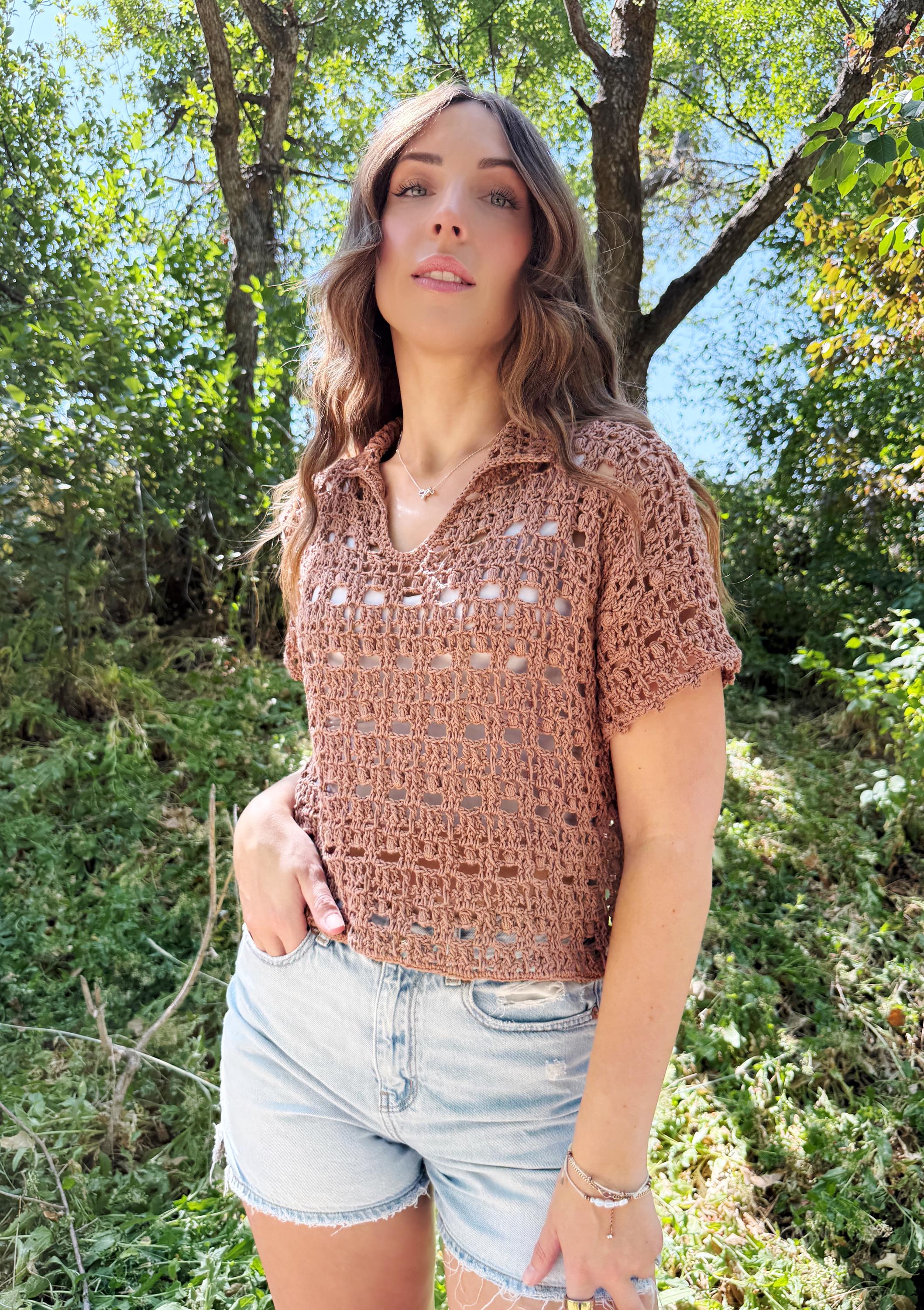 soorploom つけ襟　crochet collar かぎ針で編む【つけ襟】baby&kidsサイズ / crochet coller