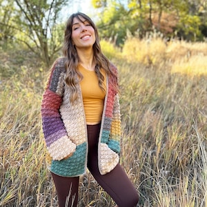 echoes crochet cardigan, crochet sweater, pdf pattern, long mandala cardigan design, easy crochet sweater, cozy and comfy sweater, download, crochet tutorial, evelynandpeter, crochet clothes, how to crochet, oversized sweater pattern, lion brand yarn