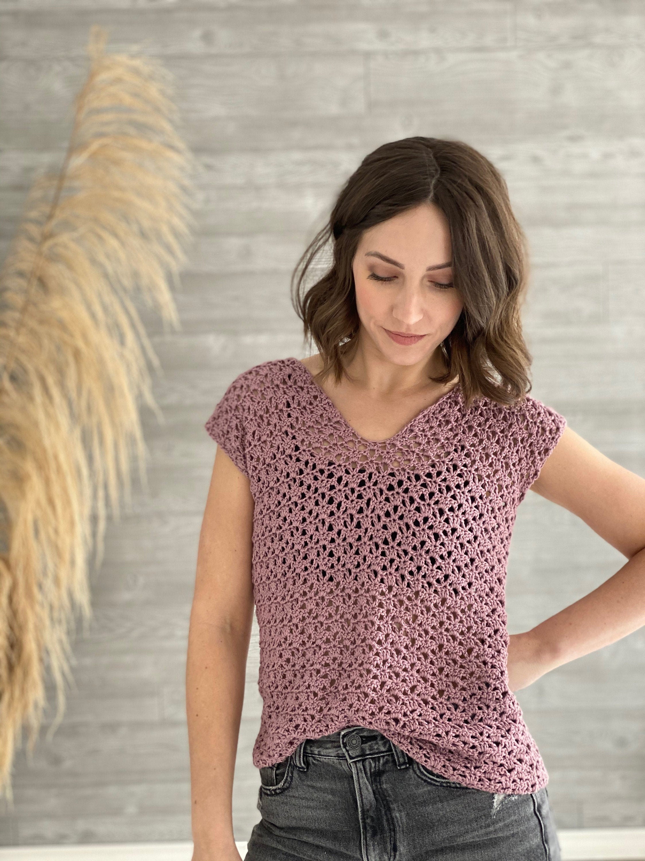 The Sweetpea Top PDF DIGITAL DOWNLOAD Crochet Pattern - Etsy