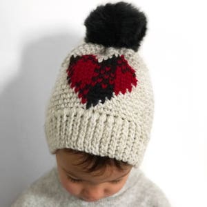 Plaid About You Beanie PDF DIGITAL DOWNLOAD Crochet Pattern, plaid heart hat crochet pattern gingham beanie, winter plaid hat, buffalo plaid image 3