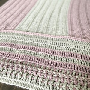The Windermere Throw PDF DIGITAL DOWNLOAD Crochet Pattern, Cozy Crochet Blanket Pattern, Easy Crochet Throw Pattern, Chunky Crochet Blanket image 7