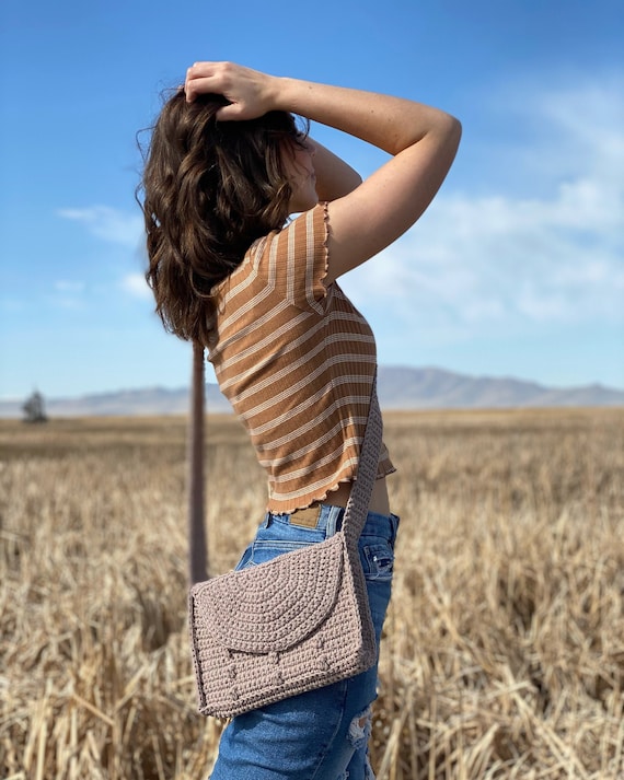 The Whimsy Satchel PDF DIGITAL DOWNLOAD Crochet Pattern Cute