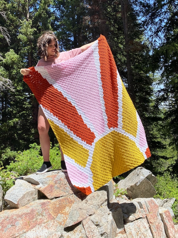 Hello Sunshine Florida Blanket Hello Sunshine Florida Blanket