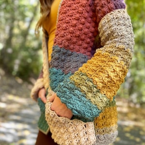 echoes crochet cardigan, crochet sweater, pdf pattern, long mandala cardigan design, easy crochet sweater, cozy and comfy sweater, download, crochet tutorial, evelynandpeter, crochet clothes, how to crochet, oversized sweater pattern, lion brand yarn