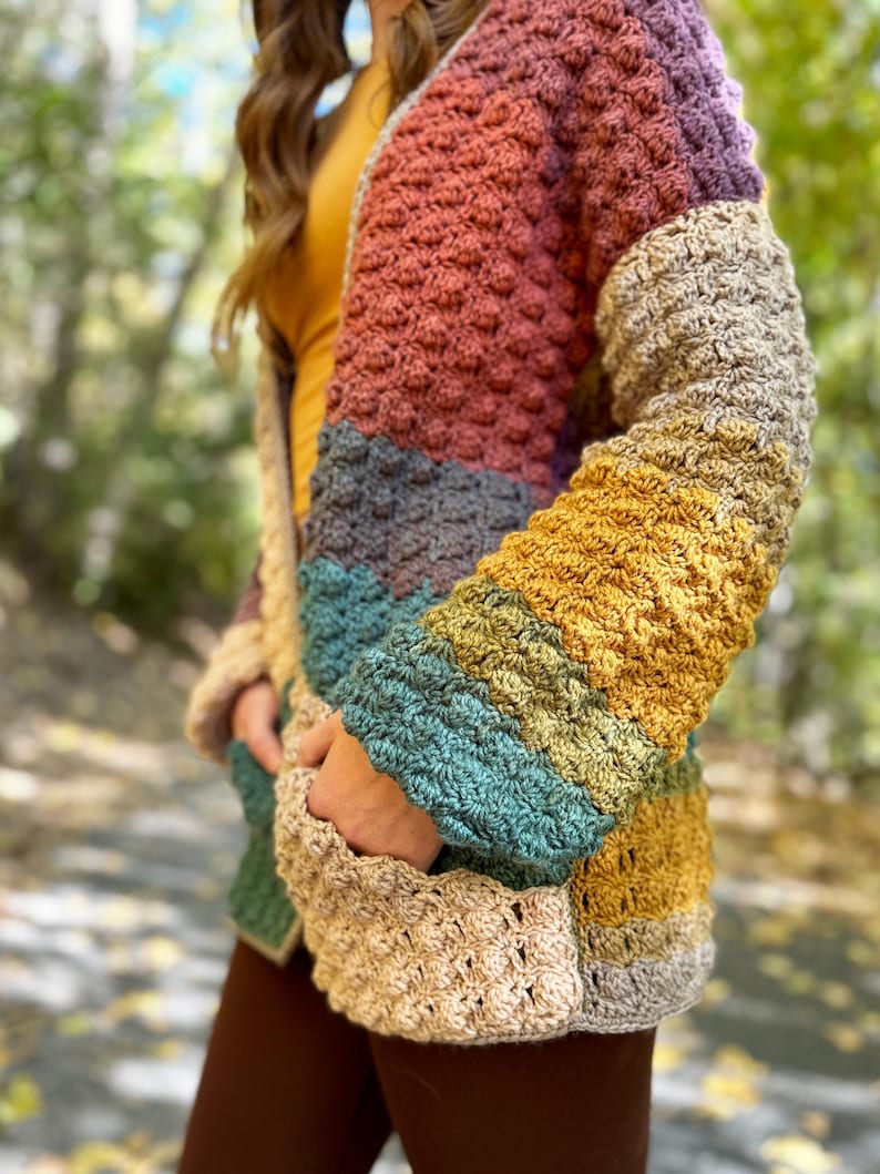 echoes crochet cardigan, crochet sweater, pdf pattern, long mandala cardigan design, easy crochet sweater, cozy and comfy sweater, download, crochet tutorial, evelynandpeter, crochet clothes, how to crochet, oversized sweater pattern, lion brand yarn
