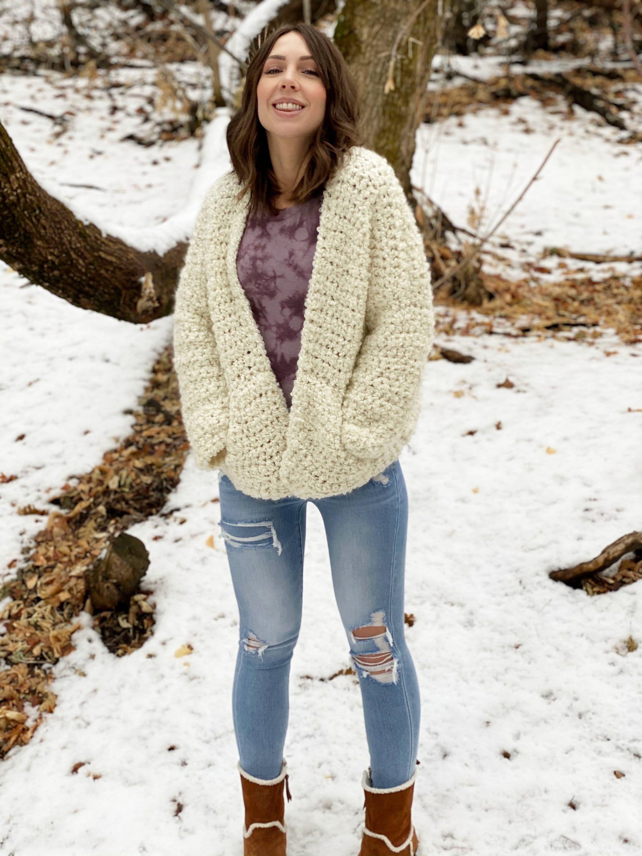 The Snowcap Cardigan PDF DIGITAL 