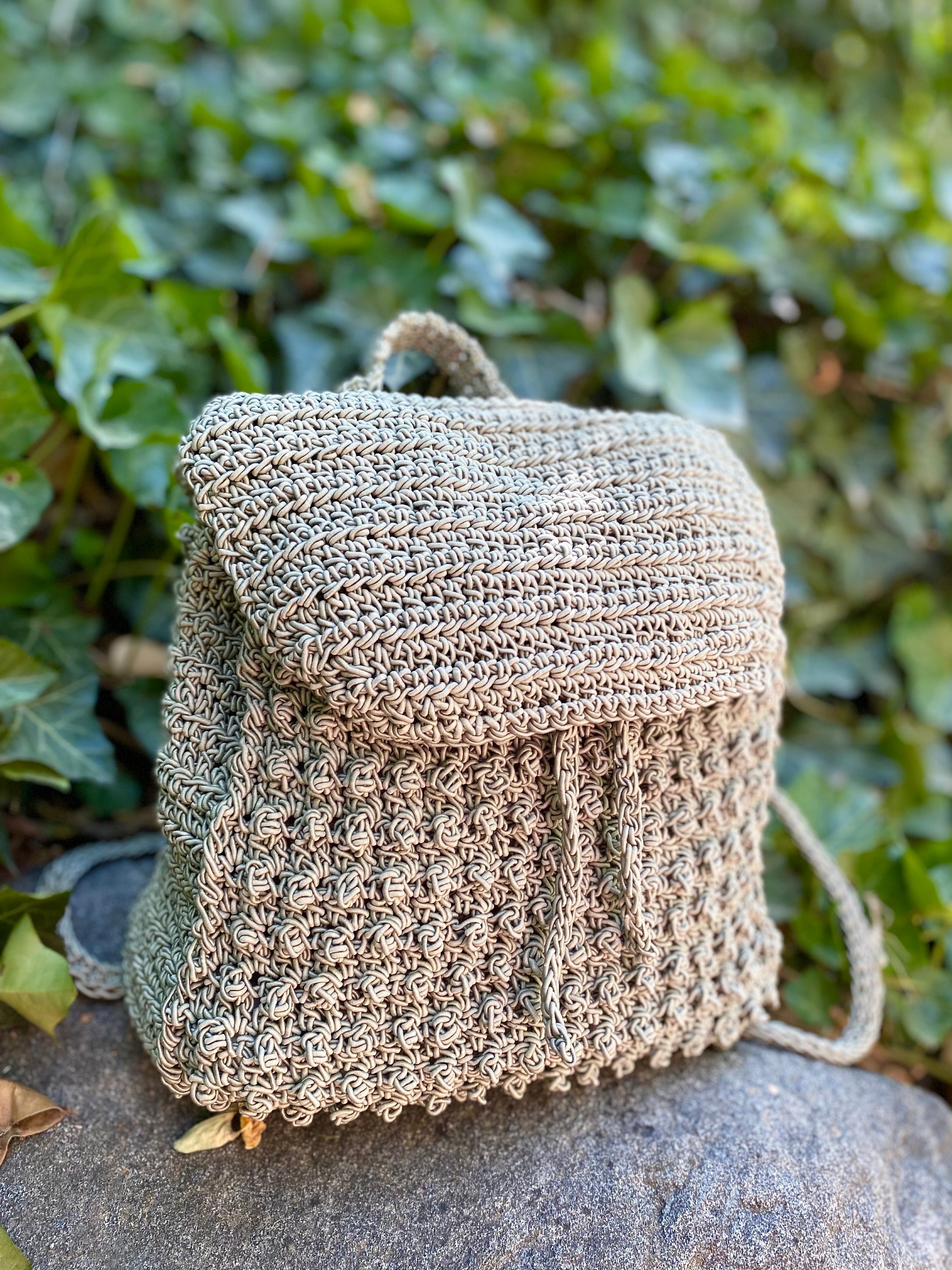 The Betty Backpack PDF DIGITAL DOWNLOAD Crochet Pattern 