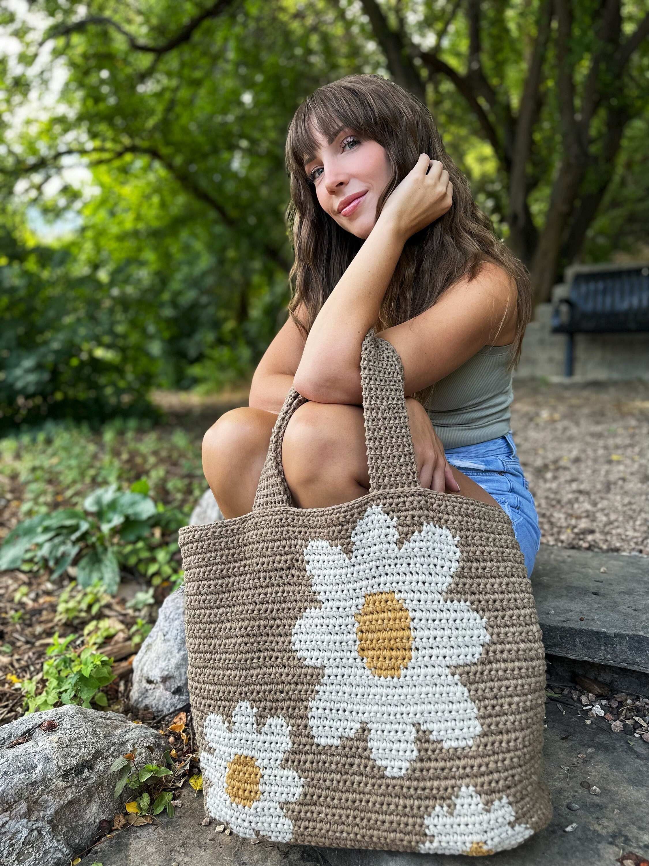 Daisy Rose, Bags, Daisy Rose Large Tote Bag
