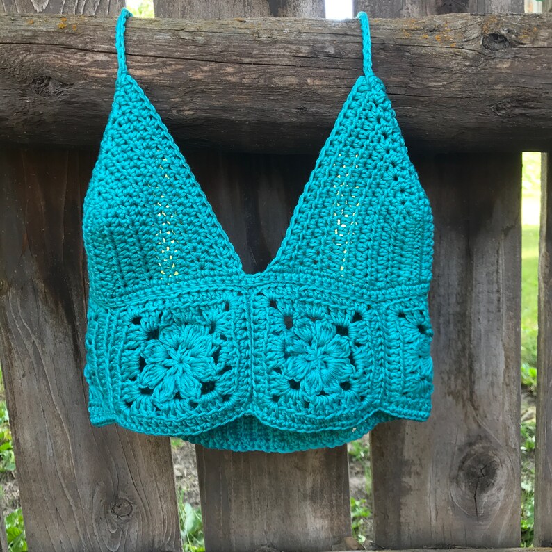The Granny Square Bralette PDF DIGITAL DOWNLOAD Crochet - Etsy