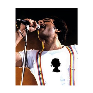 Queen Elizabeth II silhouette tshirt, QEII Tee, cameo T-shirt, monarchy t-shirt, young queen tee