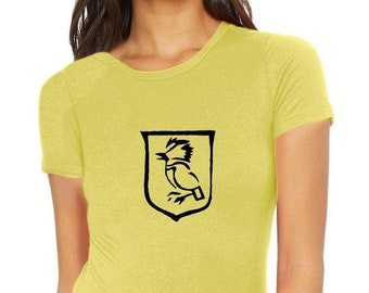 Halifax Sign T-shirt donna, Bird Tee, Kingfisher Shield Tshirt, Halifax Tee Shirt, Nova Scotia t shirt, City Signage Shirt