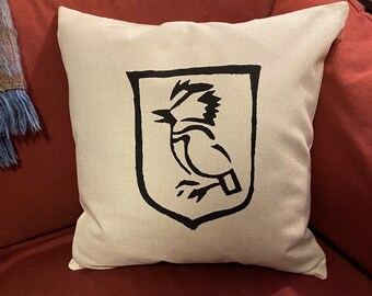 Halifax Kingfisher Cushion Case, Cuscino da tiro, Cuscino decorativo, Federa per cuscini della Nuova Scozia, 18 "x 18" Halifax Road Signs Federa