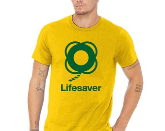 Consegna UPS, maglietta Lifesaver, maglietta ISO Life Saver, maglietta Lifering Marine Safety, maglietta Buoy Nautical, maglietta Life Preserver Nova Scotia