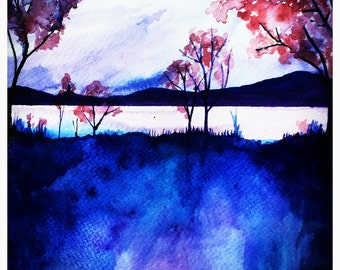 Autumn Morning A3 Print