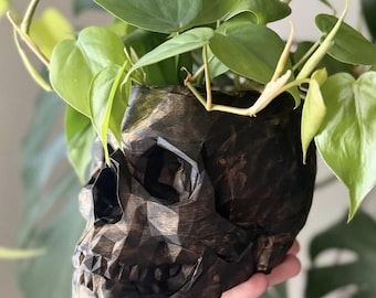 Skull Plant Pot