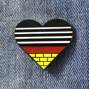Wicked Witch Heart Enamel Pin | Wizard of Oz Ruby Slippers