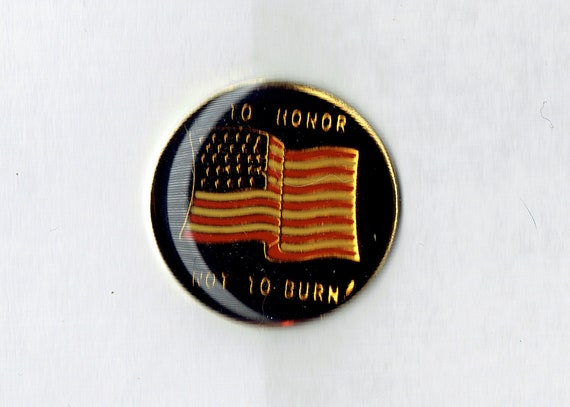 USA All The Way Button | Vintage American Flag Un… - image 8