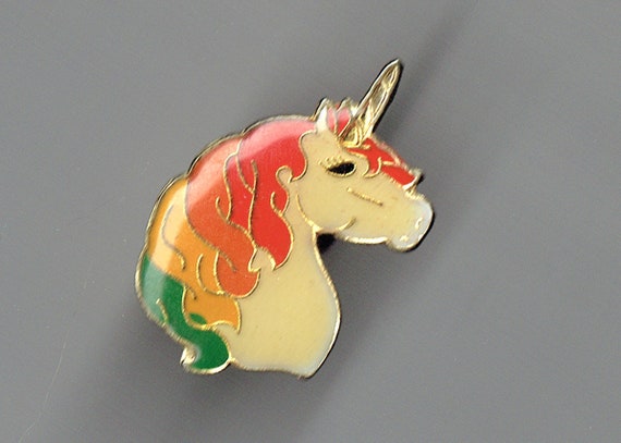 Unicorn Patch Peel and Stick rainbow mane star fantasy