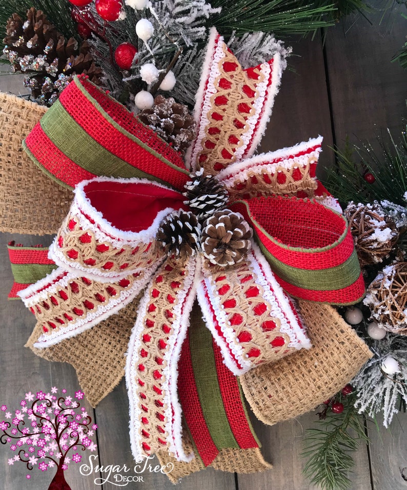 Winter Wreath Christmas Wreath Farmhouse Christmas Rustic Christmas Wreath Holiday Wreath Owl Wreath Door Wreath Farmhouse Wreath