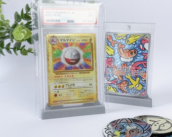 Pokémon TCG Display Stand - Card Stand – Holds graded cards, top loaders & penny sleeves