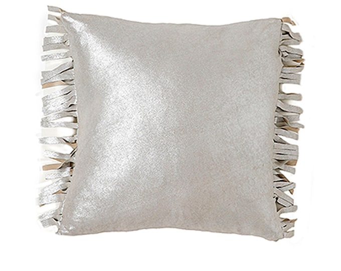 Rustic Fringe - Silver Metallic Leather [Insert Included]