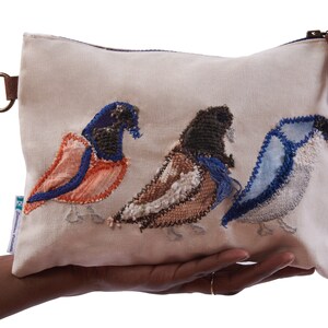 Bolsa Bird Be Humble 7" x 10"