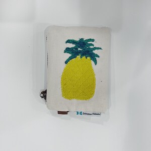 TRENDY Ananas PORTEMONNAIE- Schlammtuch Reißverschlusstasche von Salvation Pillows
