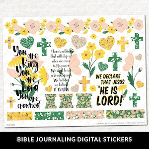 C'est MAINTENANT, autocollants de journalisation biblique imprimables, art religieux, foi chrétienne, étude de la Bible, agenda, autocollants de la Bible, téléchargement immédiat 300 ppp