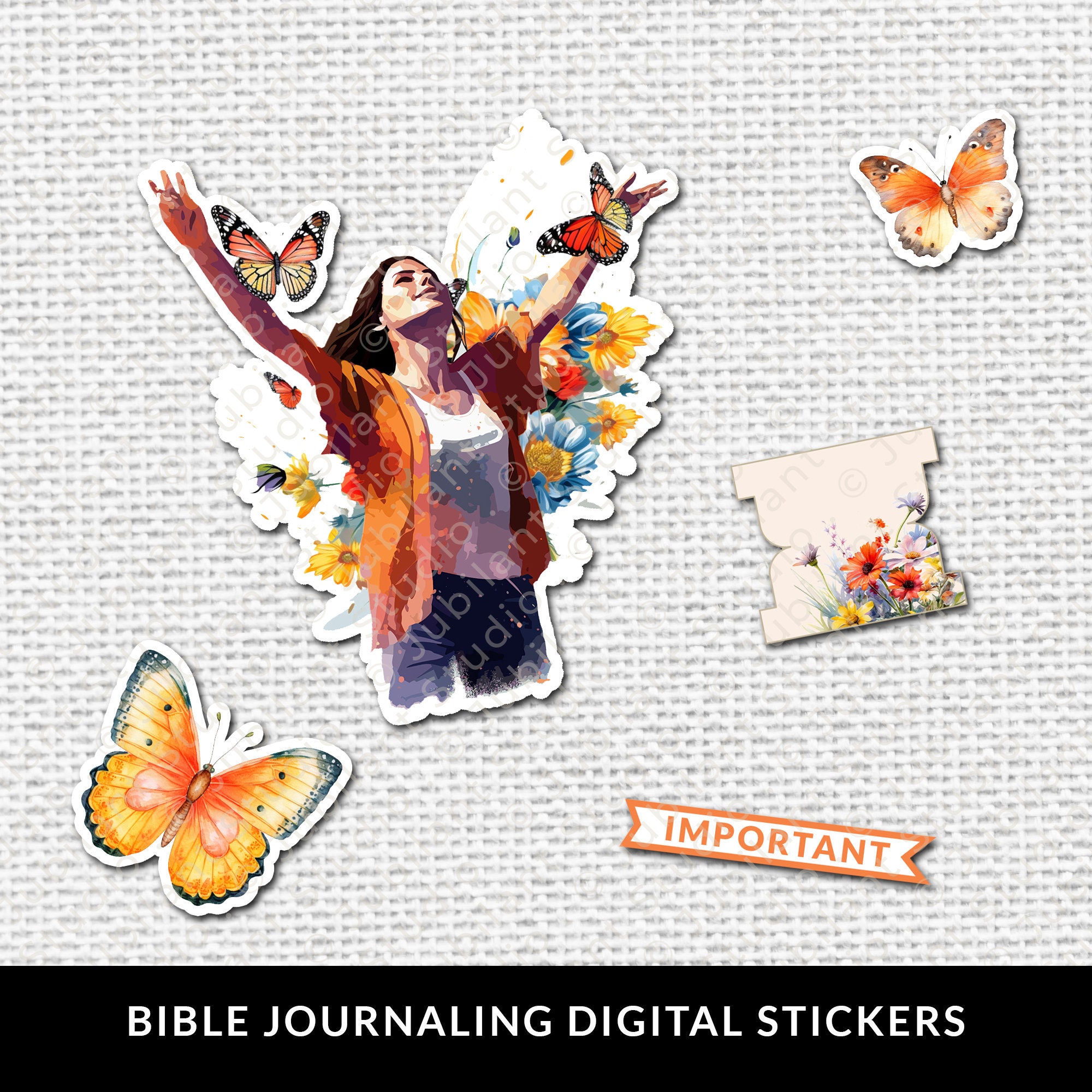 He is Before All Things Bible Journaling Stickers Printable, Diversity ...