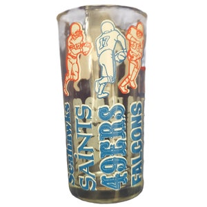 1976 NFL Western Division Glass by Welch&#39;s Collectors Series