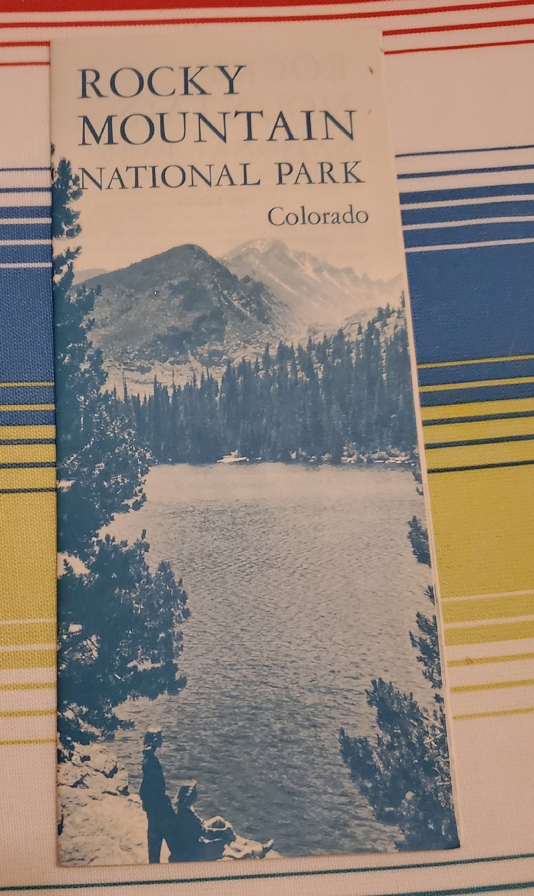 1961 Rocky Mountain National Park Brochure Published by the United